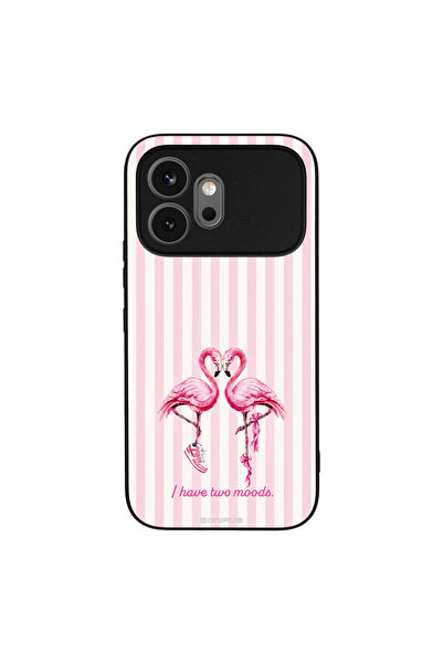 OEM Θήκη Sonique Stripe Stories Series για Honor 600 5G Φλαμίνγκο