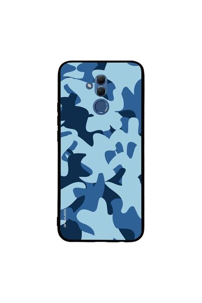 OEM Θήκη Sonique Camouflage Army Series για Huawei Mate 20 Lite Μπλε