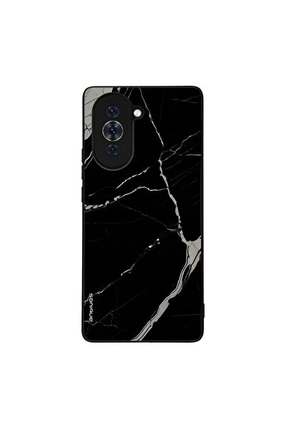 OEM Θήκη Sonique Marble Series για Huawei Nova 10 Μαύρο