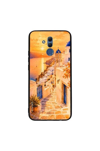 OEM Θήκη Sonique Greek Island Muse Series για Huawei Mate 20 Lite Ηλιοβασίλεμ...