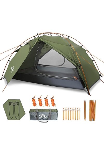 Nightcat Night Cat ZP-34 2 Kişilik 4 Mevsim Alüminyum Ultralight Çadır - Yeşil
