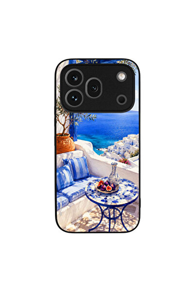 OEM Θήκη Sonique Greek Island Muse Series για Honor 600 Pro 5G Θέα του Αιγαίου