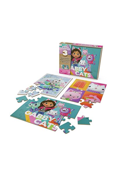 DC COMICS Spin Master Casa de păpuși a lui Gabby: Puzzle din lemn (6066549)