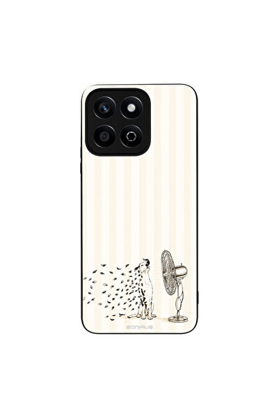 OEM Θήκη Sonique Stripe Stories Series για Honor X7c Cool Dog