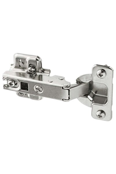 IKEA Standard Cabinet Door Hinge, Nickel-Plated Steel
