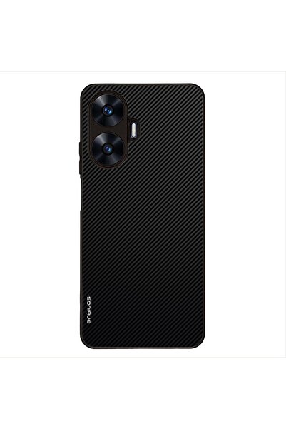 OEM Θήκη Sonique Carbon Series για Realme Realme C55 Μαύρο