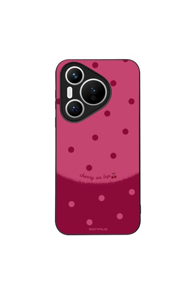 OEM Θήκη Sonique Delulu Polka Era Series για Huawei Pura 70 Top Cherry
