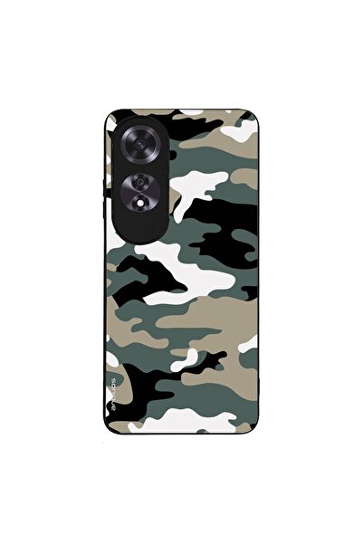 OEM Θήκη Sonique Camouflage Army Series για Oppo A60 Χακί