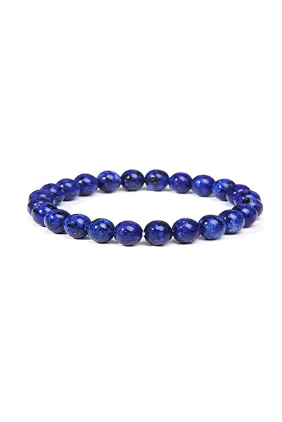 Choice 19cm Royalblue 8mm Stone Bracelet Volcano Stone Tiger Eye Stone Powder...