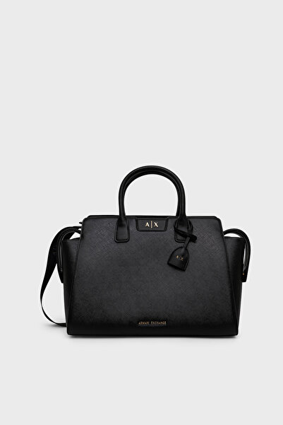Armani Exchange حقيبة نسائية بشعار وحزام قابل للإزالة XW002157 AF26570 UC001