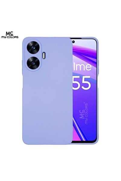 OEM Θήκη Σιλικόνης My Colors Sonique Realme C55 Λιλά