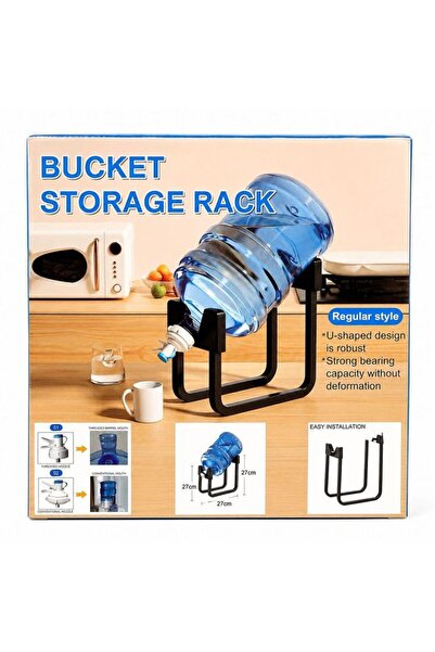 Generic Cway Water Bucket Storage Rack With The Tap