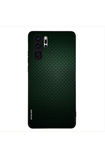 OEM Θήκη Sonique Carbon Series για Huawei P30 Pro Πράσινο