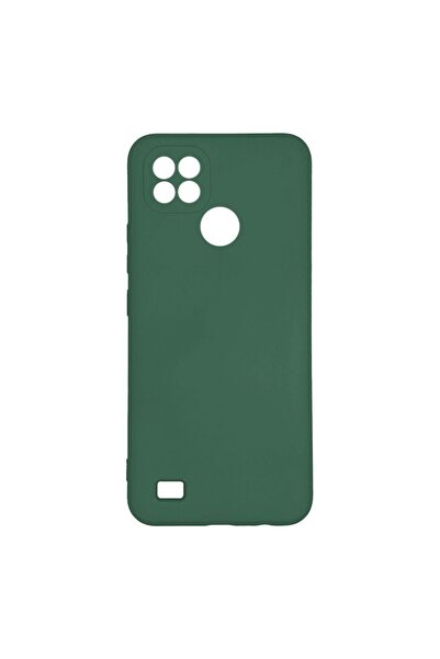 OEM Θήκη Σιλικόνης My Colors Sonique Realme C21 Πράσινο Σκούρο