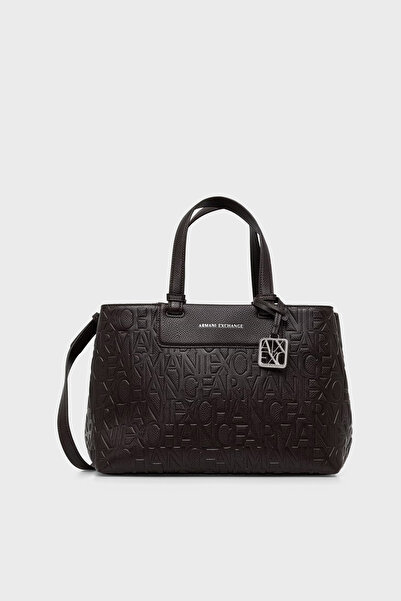 Armani Exchange Kabartma Logolu Çıkarılabilir Askılı Çanta Kadın ÇANTA XW0012...