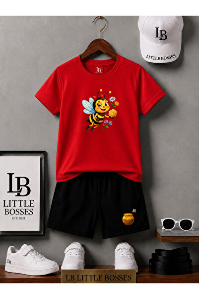 LB little bosses Summer Shorts T-Shirt Unisex (Honey Bee)