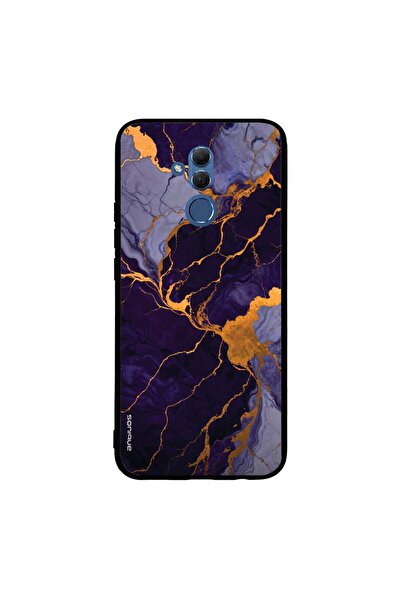 OEM Θήκη Sonique Marble Series για Huawei Mate 20 Lite Μωβ