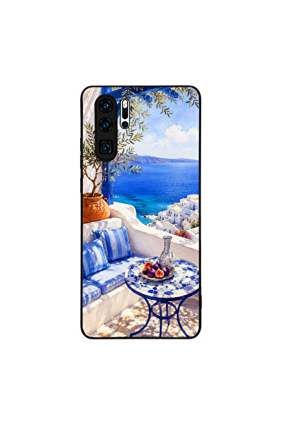 OEM Θήκη Sonique Greek Island Muse Series για Huawei P30 Pro Θέα του Αιγαίου
