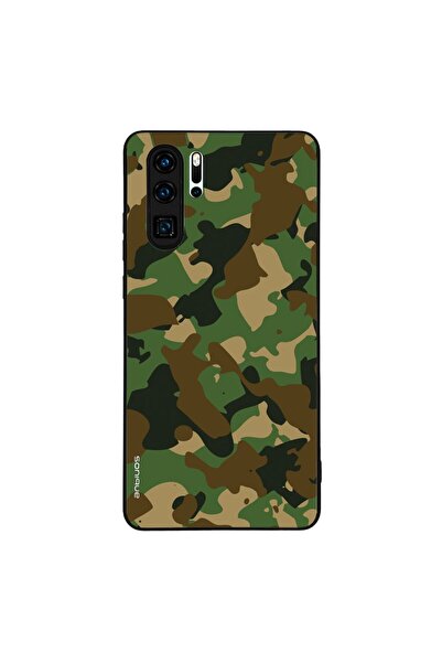 OEM Θήκη Sonique Camouflage Army Series για Huawei P30 Pro Πράσινο