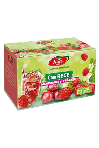 Fares Cranberry iced tea 12 sachets