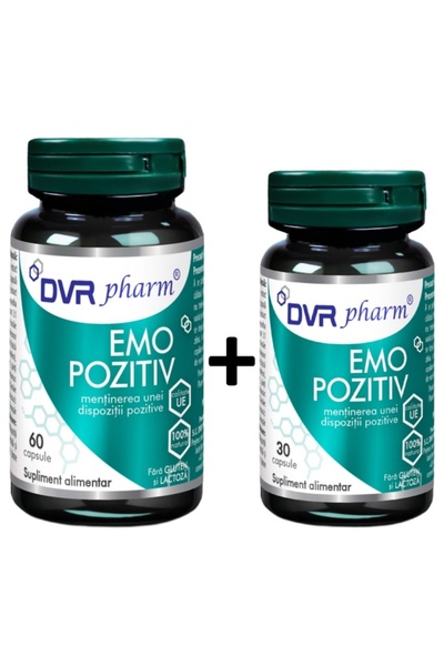 DVR Pharm Pachet Emο Pοzitiv 60+30cps