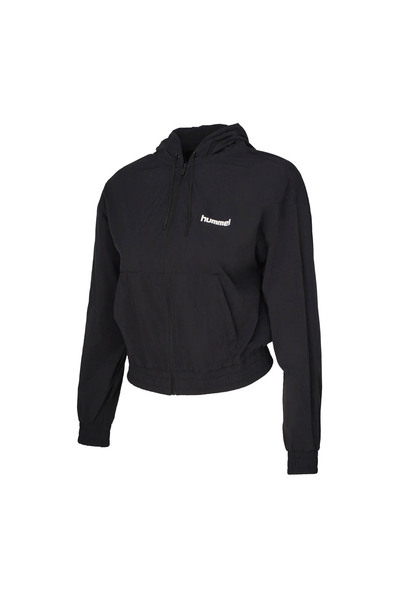 hummel Samba Fermuarlı Hoodie Siyah Kadın Sweatshirt 922498-2001