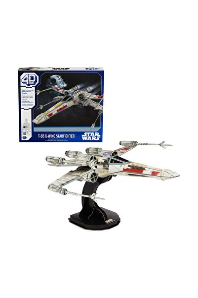 DC COMICS Spin Master Disney: Star Wars 4D Build - T-65 X-Wing Starfighter 3D...