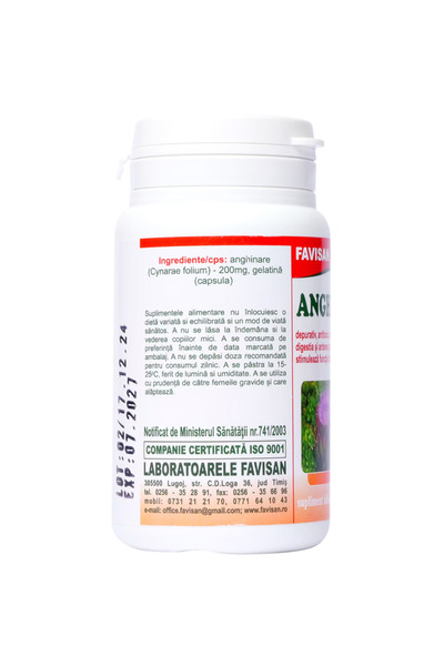 Favisan Anghinare extract 200mg 40cps