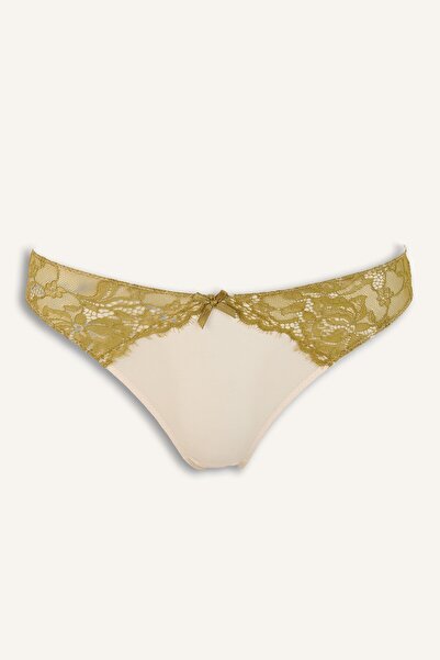 DeFacto Lace Detailed Bowknot Panties I3879Ax26Au