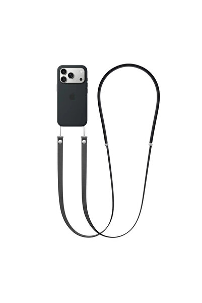 Choice Black Original Adjustable Phone Lanyard Anti-lost Crossbody Strap Univ...
