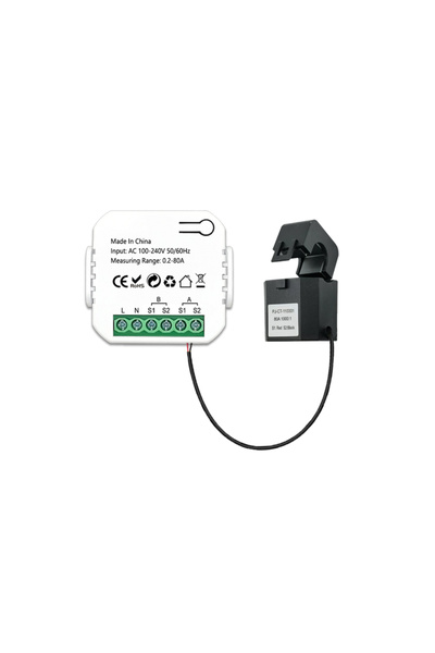 Choice1 1 Channel-1CT Smart 2 Way WiFi Energy Meter Bidirection 1/2 Channel w...