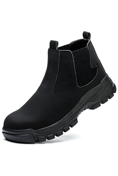 Choice9 45 Black Waterproof Men's Safety Work Boots Steel Toe Shoes Anti Impa...