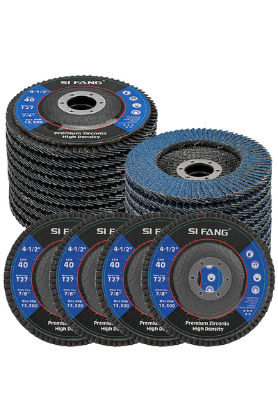 Choice9 80 4.5inch 5pcs SIFANG 2/5/10pcs 115mm Flat Flap Discs Grinding Wheel...