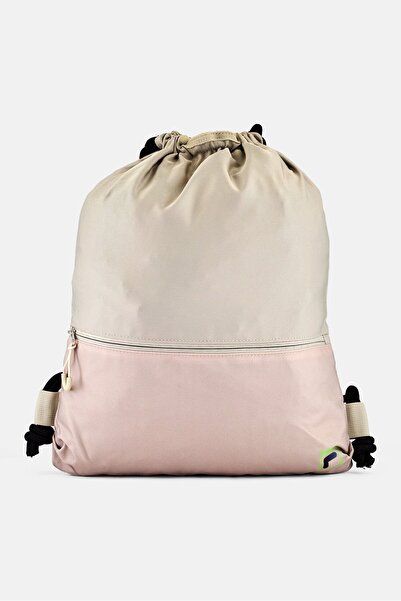 FILA Men Brand Logo Backpack, Light Grey