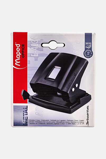 Maped 30-35 Sheets Paper 2-Hole Punch, Black