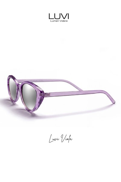 Lumen Videre Luvi Viola Uv400 Sunglasses – Choose Your Favorite Lens