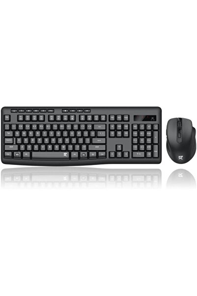 REDRAGON Kit tastatură și mouse wireless BS-7367-B, 2.4G, 4000 DPI, Layout US...