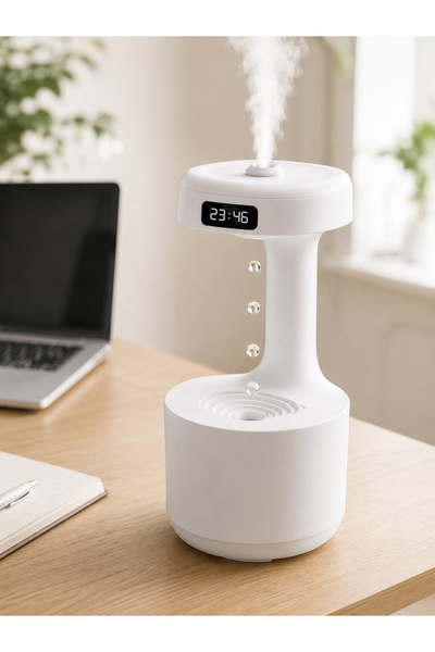 online kapsulavm avm alışveriş Anti-Gravity Water Drop Air Humidifier 800 ml ...