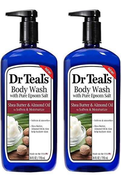 Dr Teals Dr Teal's Epsom Salt Bath and Shower Body Wash with Pump - Shea Butt...