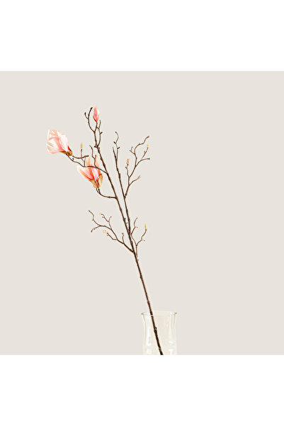 Chakra Artificial Magnolia Stem Blush 87 cm Natural