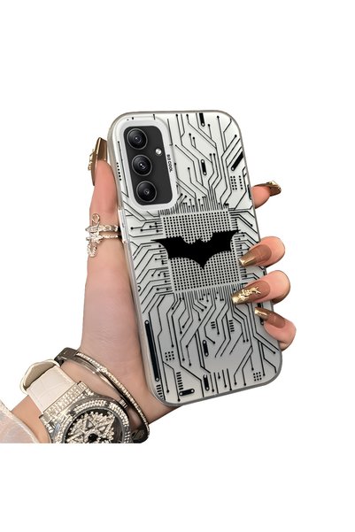 ucuc Samsung Galaxy A34 Compatible Hard Acrylic Back Silicone Edge Lens Prote...