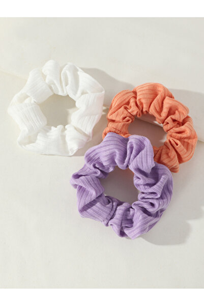 Take Two By Styli Set of 3 - Textured Hair Scrunchies