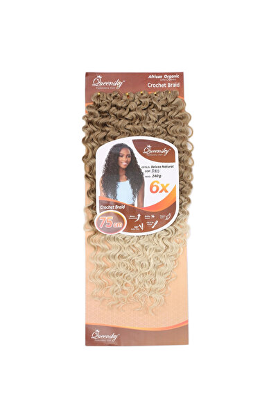 online kapsulavm avm alışveriş Queensky Afro Hair / 75cm / 240Gr / Auburn Pla...
