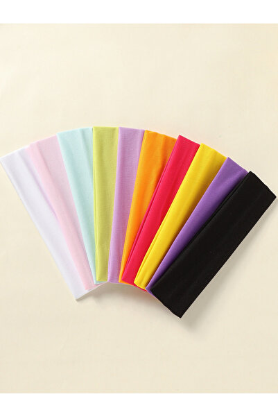 Take Two By Styli Set of 10 - Fashion Elastic Headband