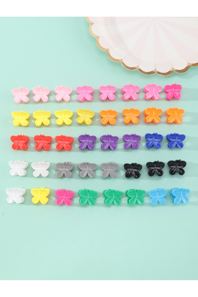 Take Two By Styli 40-Piece Butterfly Mini Claw Clip