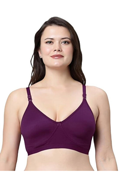 LAZZYCAT By Styli Purple Everyday Light Padded Bra