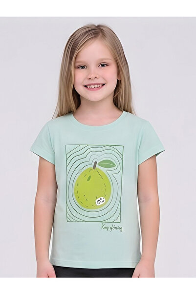 JUNIORLOOM By Styli Girls Regular Fit Graphic T-Shirt