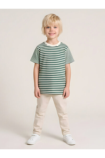 JUNIORLOOM By Styli Boys Classic Nautical Stripe T-Shirt