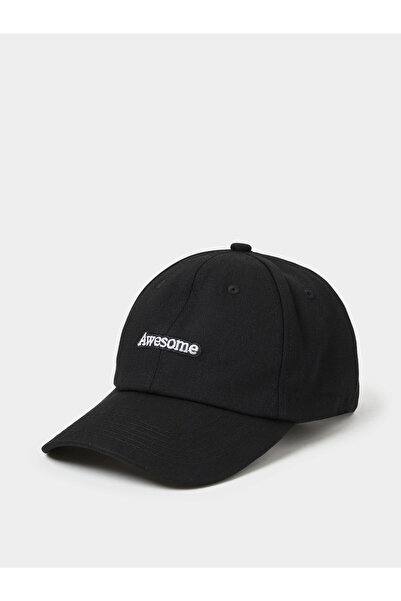 Styli Black Embroidered Baseball Cap