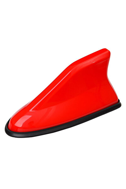 Choice10 B Red Universal Car Antennas Shark Fin Antenna Auto Radio Signal Aer...